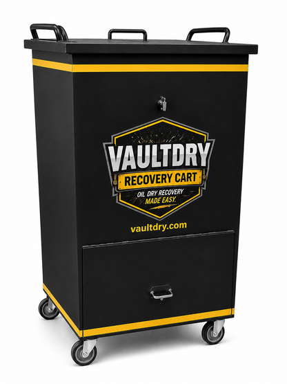VaultDry Recovery Cart